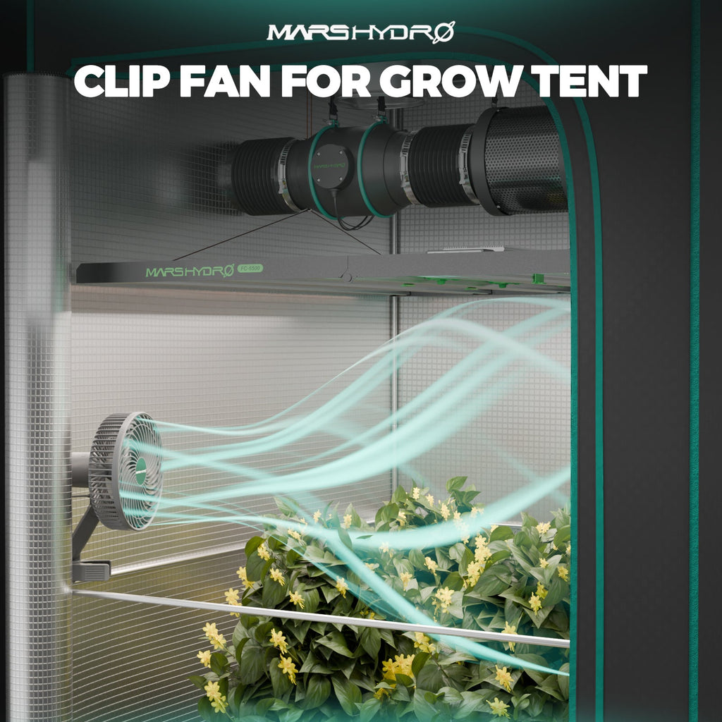 Mars Hydro FC-E3000 LED Grow Light + 3.3' × 3.3' (39''X39''X71'') Complete Grow Tent Kits – product view 9