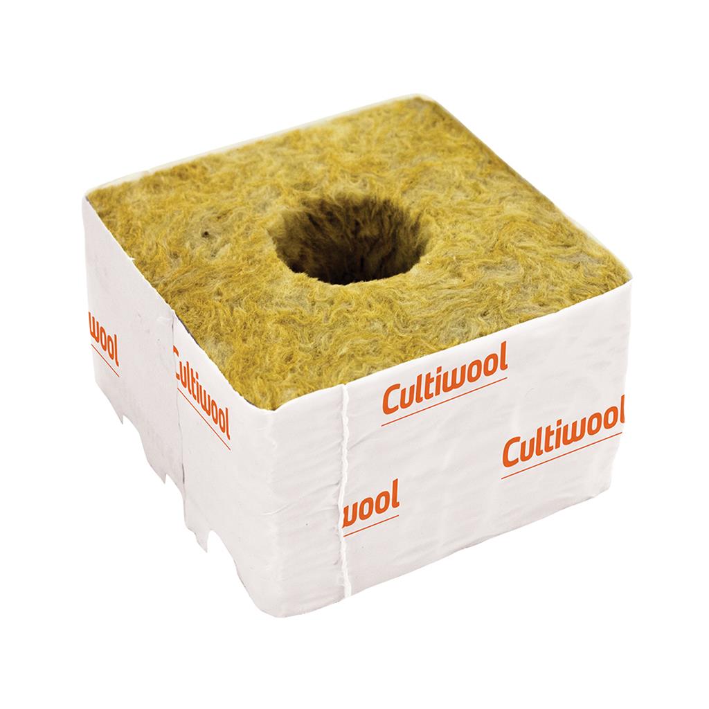 Cultiwool 100 mm (4") Cubes – Large Hole (38/35)