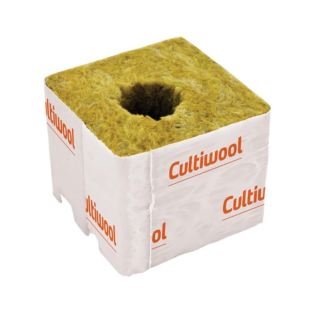 Cultiwool 75 mm (3") Cubes – Small Hole (28/35)