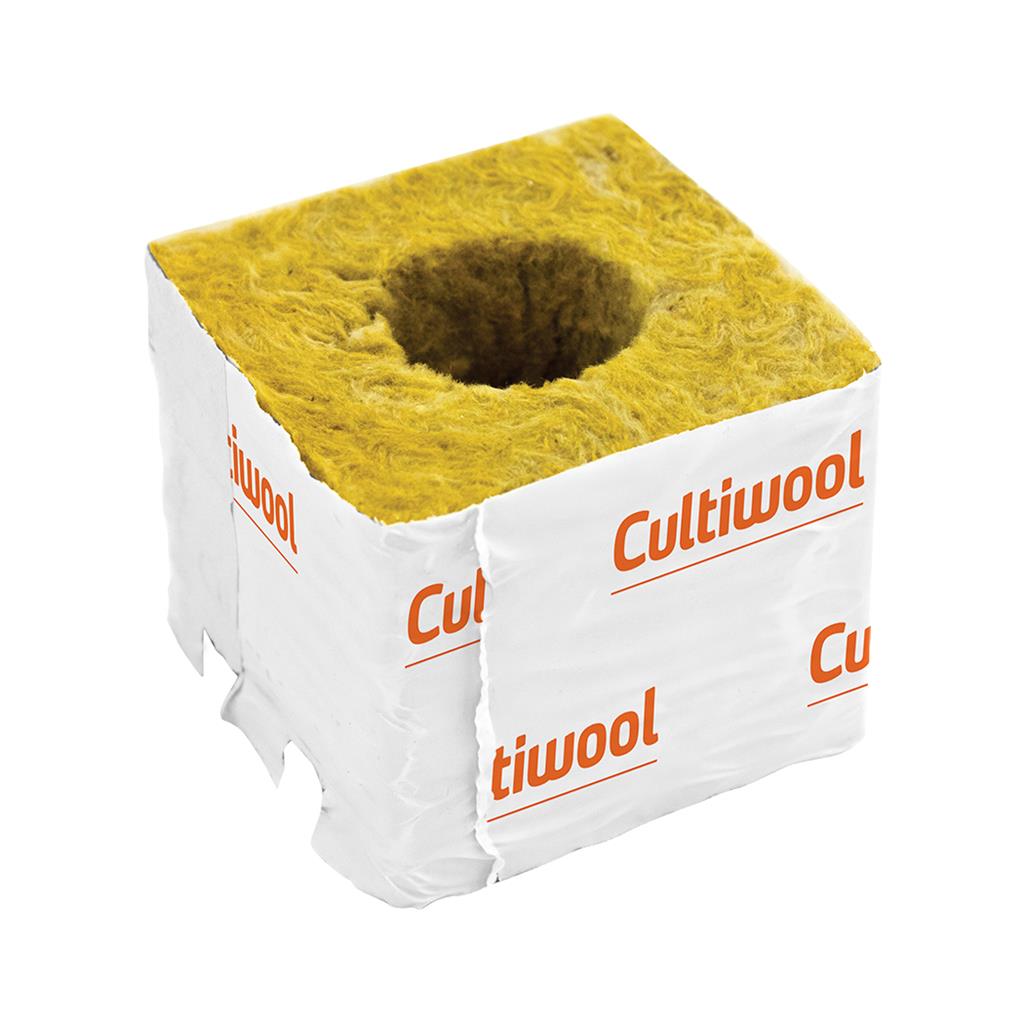 Cultiwool 75 mm (3") Cubes – Large Hole (38/35)