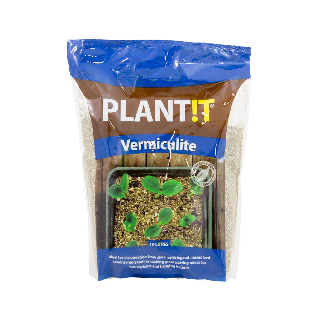 PLANT!T Vermiculite 10 L – Box of 6 Bags