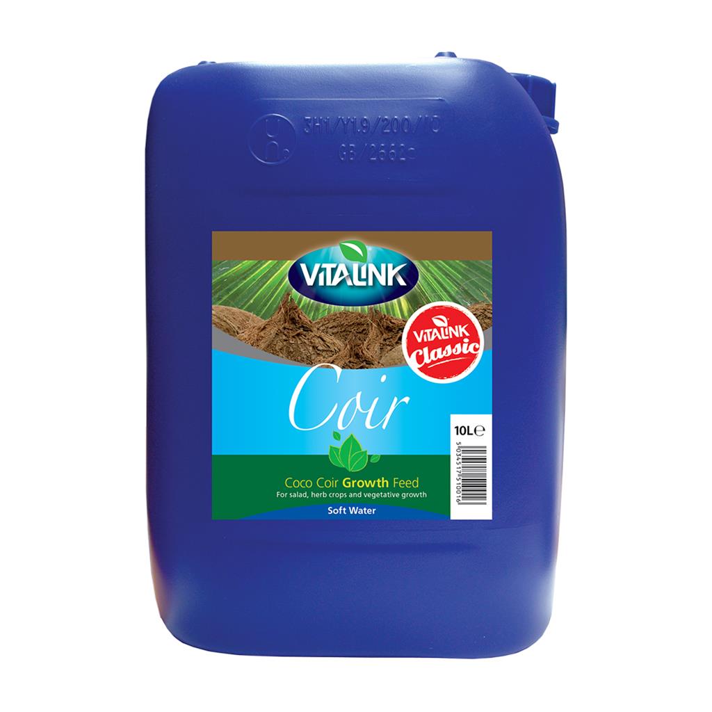 VitaLink Coir Classic Growth Soft Water 10 L