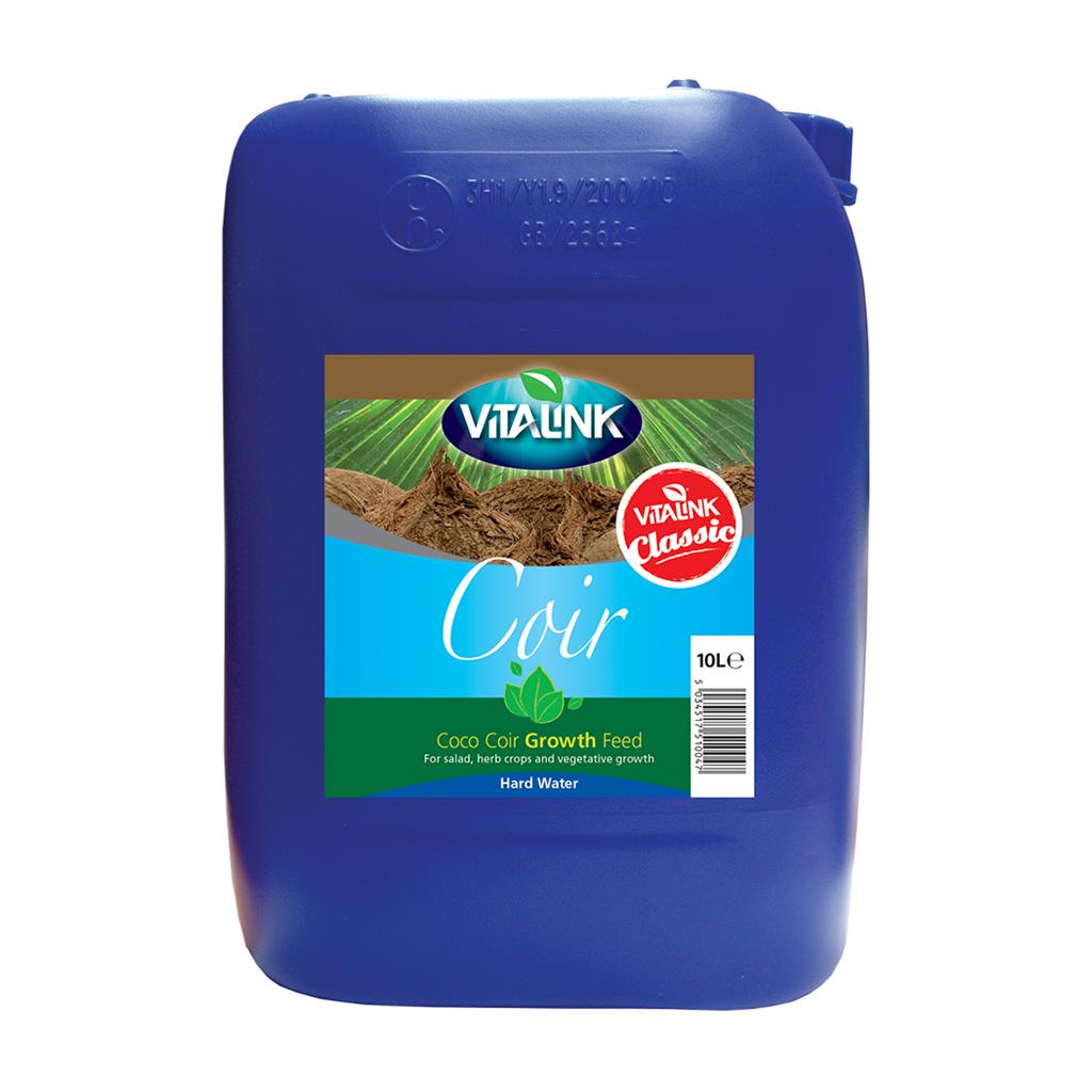 VitaLink Coir Classic Growth Hard Water 10 L