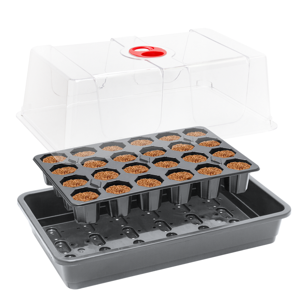 ROOT!T Dry Peat Free 24 Cell Propagator Kit