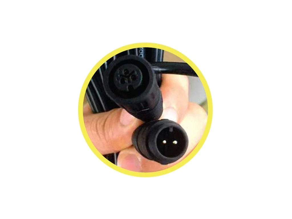 Lumatek convertor cable 2pins – 3pins.