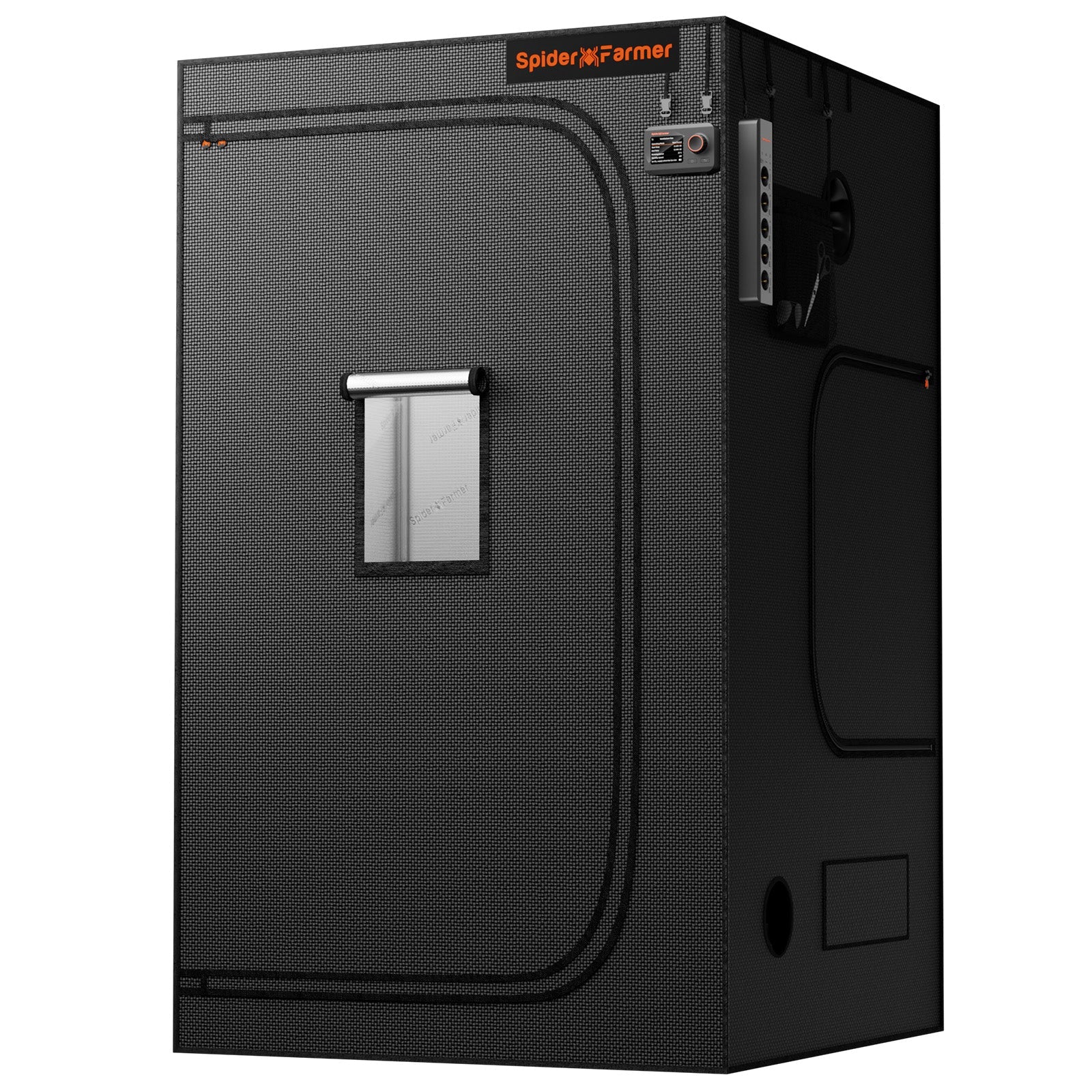 Spider Farmer 4' × 4' × 6.5' 120 × 120 × 200 cm Indoor Grow Tent 1680D Hydroponic Plant Room for Optimal Plant