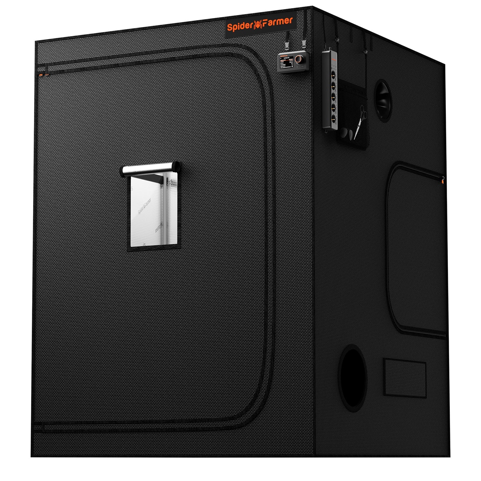 Spider Farmer 5' × 5' × 6.5' 150 × 150 × 200 cm Indoor Grow Tent 1680D Hydroponic Plant Room for Optimal Plant