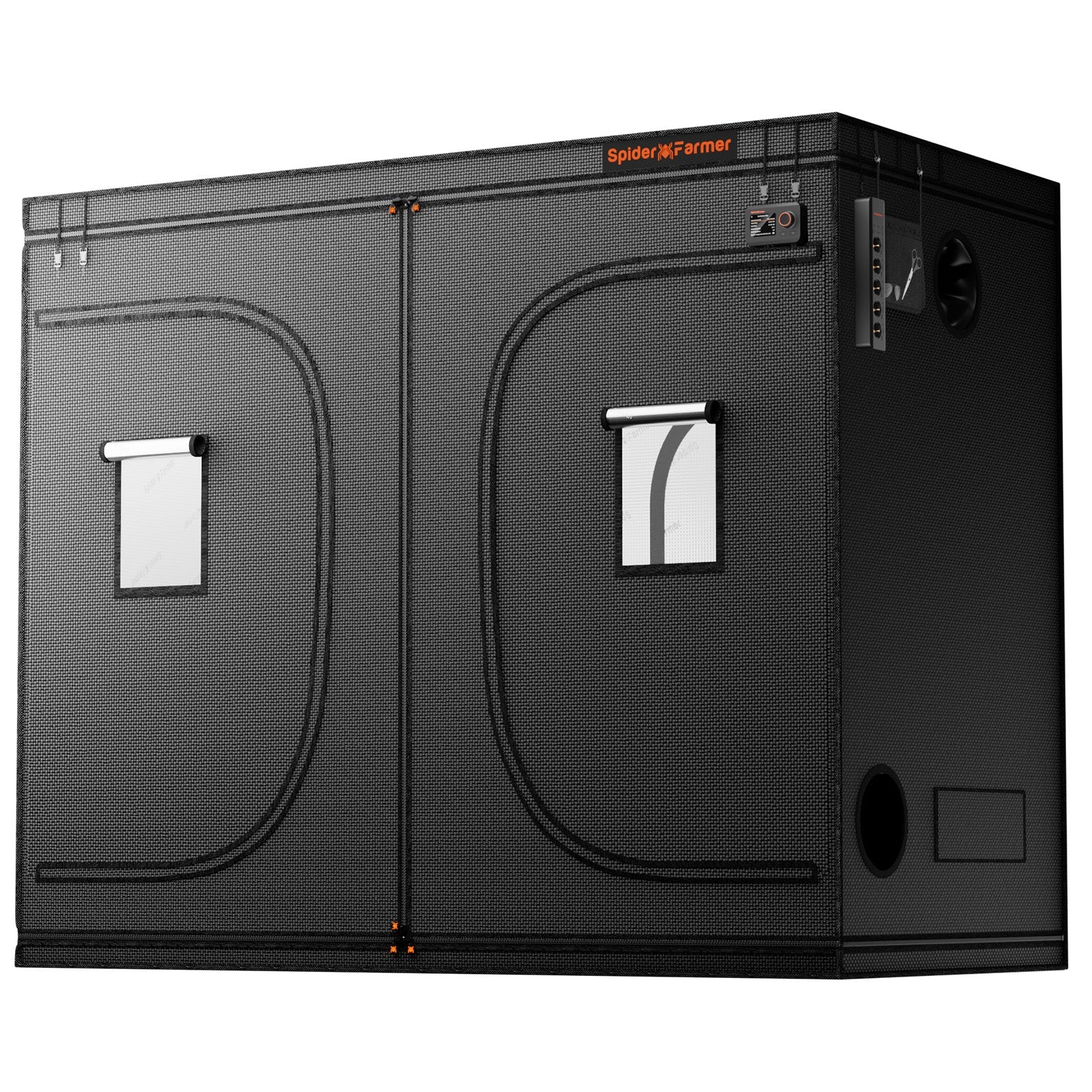 Spider Farmer 8' × 4' × 6.5' 240 × 120 × 200 cm Indoor Grow Tent 1680D Hydroponic Plant Room for Optimal Plant
