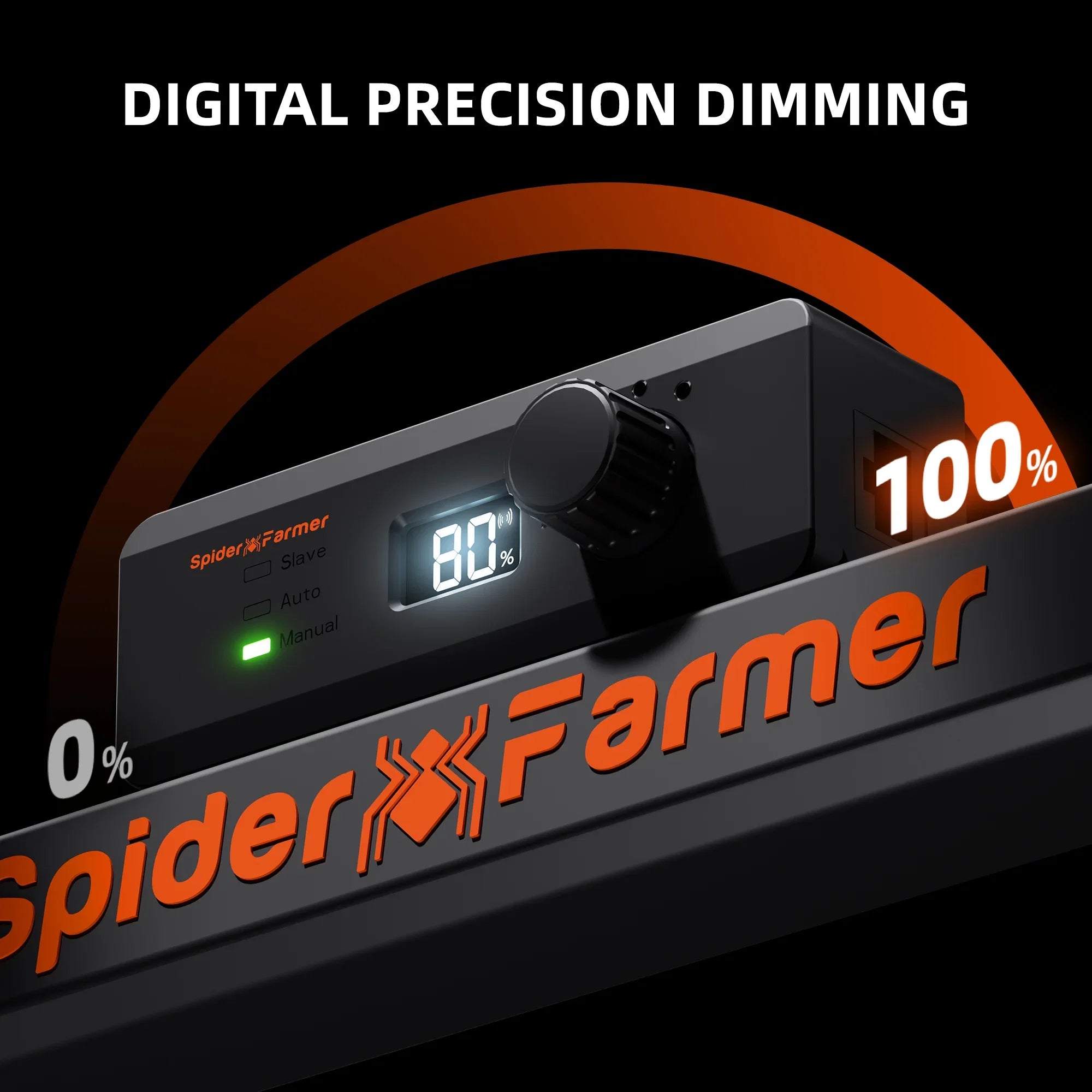 Spider Farmer 3×3' Complete Grow Tent Kit – G3000 WiFi & Bluetooth App-Controlled LED Grow Light – 6" Clip Fan – product view