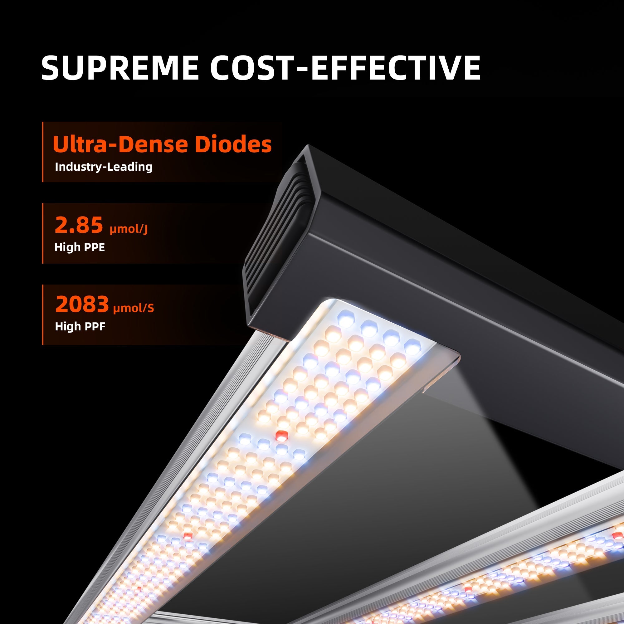 Spider Farmer G7000 730 W Dimmable Full Spectrum Grow Light – product view 4