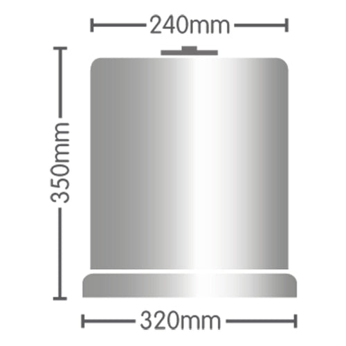 AutoPot Clear Propagation Lid for 25 L Pots – product view 2