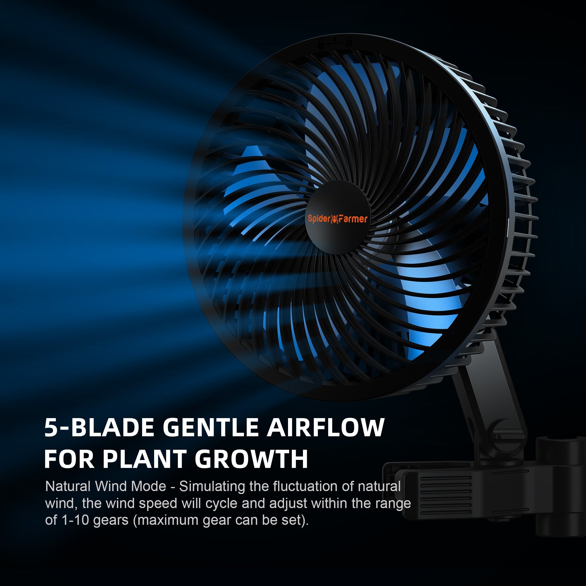 Spider Farmer 3' × 3' × 6' Complete Grow Tent Kit – SE3000 Full Spectrum LED Grow Light – Next-Gen 6" Clip Fan – product view