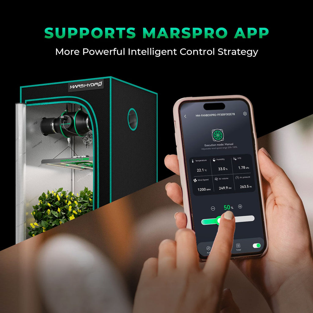 Mars Hydro 4-Inch iFresh Inline Duct Fan Kit – product view 4