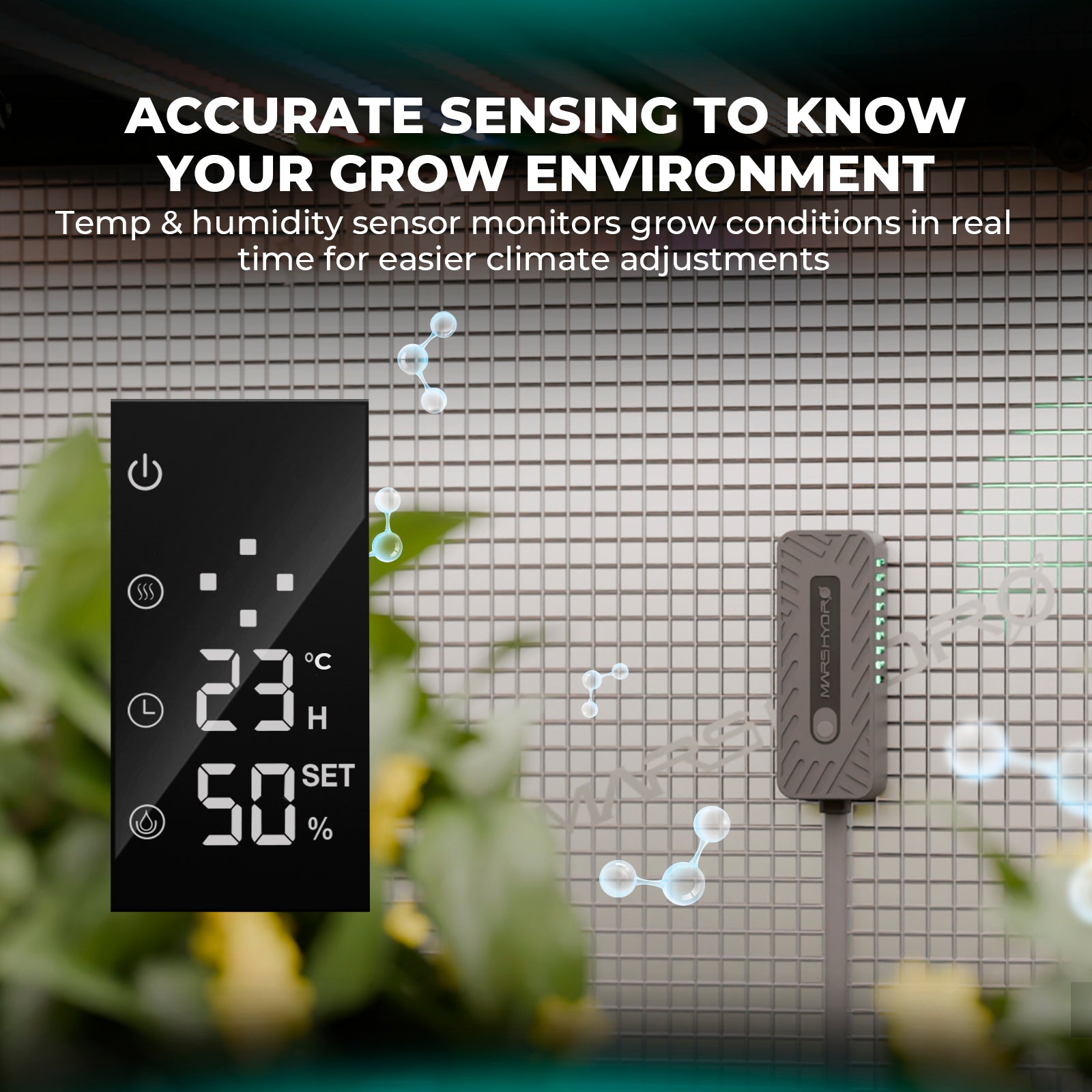 (Auto Humidity Kit) Mars Hydro 6 L Indoor Cool Mist Humidifier & 15 L Auto-Refill Kit for Indoor Growing – product view 4