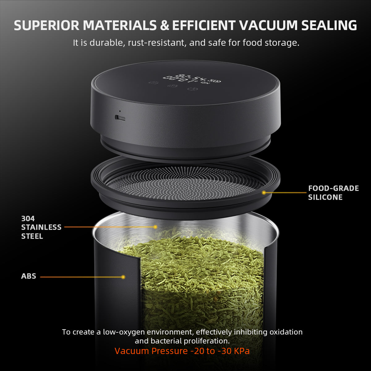 Spider Farmer 2 L Auto-Cure Smart Jar – product view 5