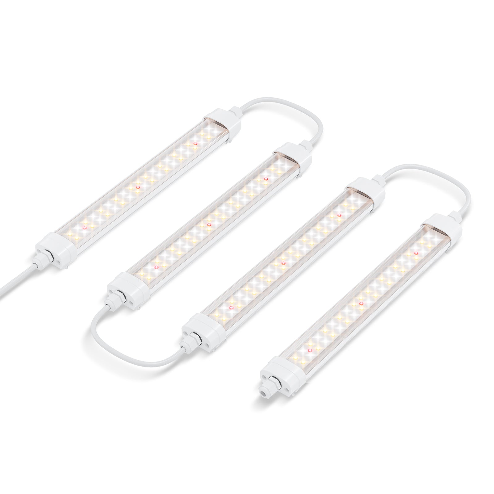 Spider Farmer Glow30 32 W Full Spectrum Side Lighting LED Grow Light Bars 13", 4-Bar Kit