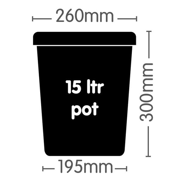 AutoPot 15 L Pot (Square) – product view 3