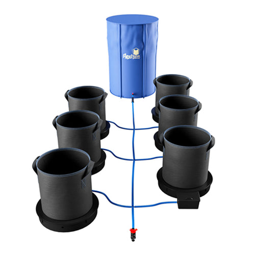 AutoPot 6Pot XXL System with 35 L FlexiPot and 100 L Tank