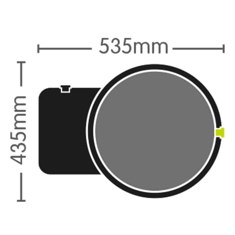 AutoPot XXL Module Tray and Lid with 9 mm Grommet – product view 2