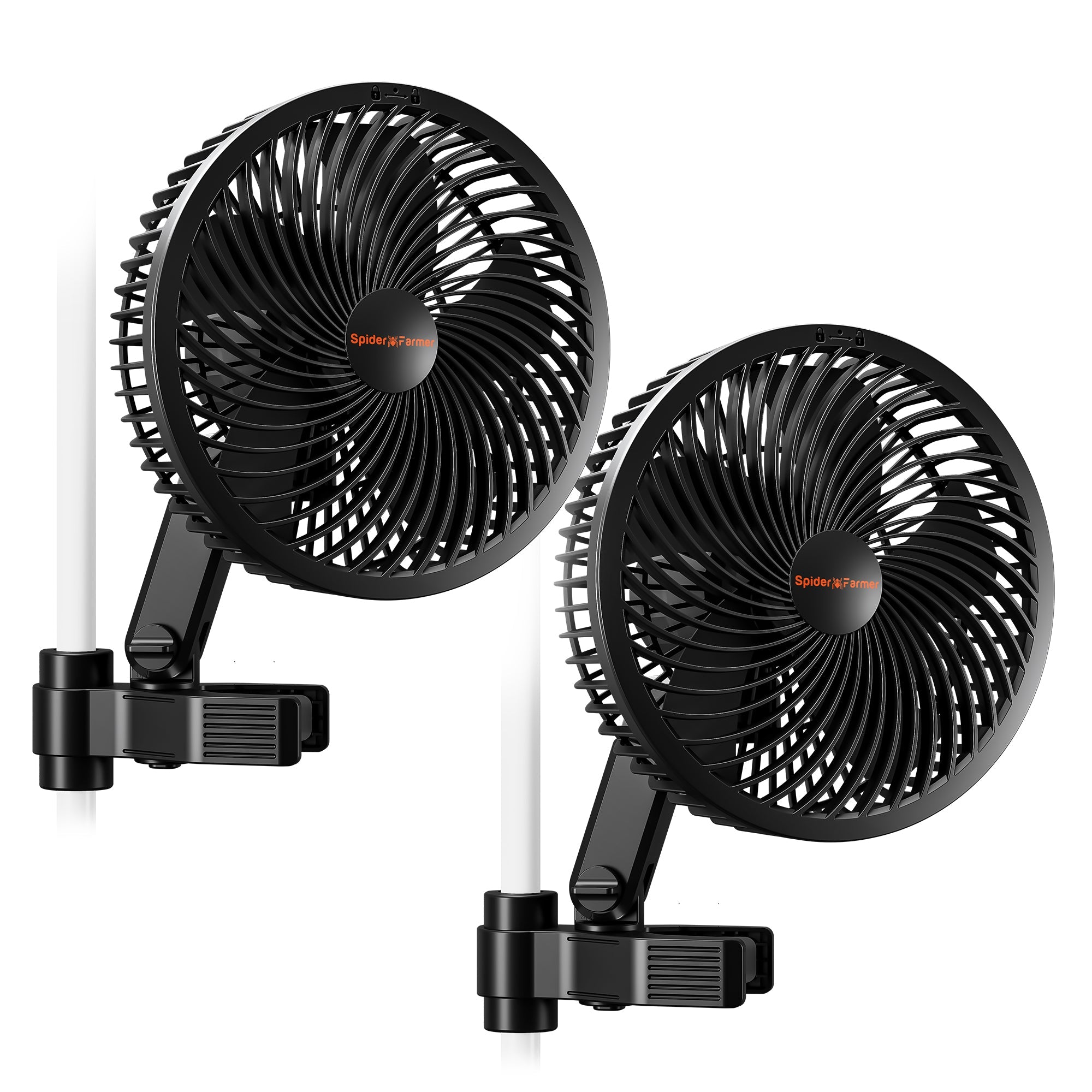 Spider Farmer 6-Inch Grow Tent Clip Fan EC Motor Pack of 2 – product view 5