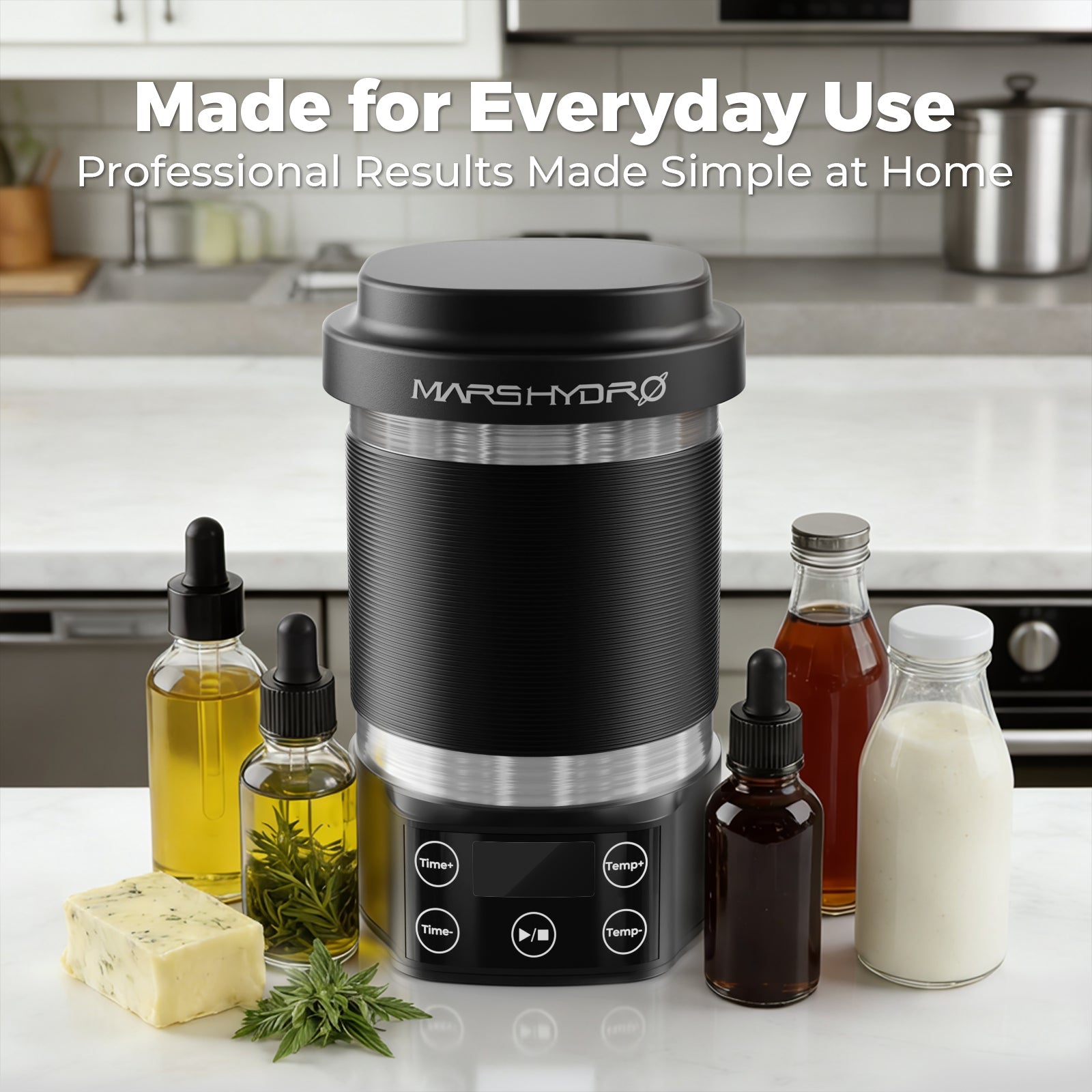 Mars Hydro New Odorless Quiet Herbal Decarboxylator & Infuser – product view 3