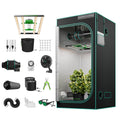 Mars Hydro FC-E3000 LED Grow Light + 3.3' × 3.3' (39''X39''X71'') Complete Grow Tent Kits