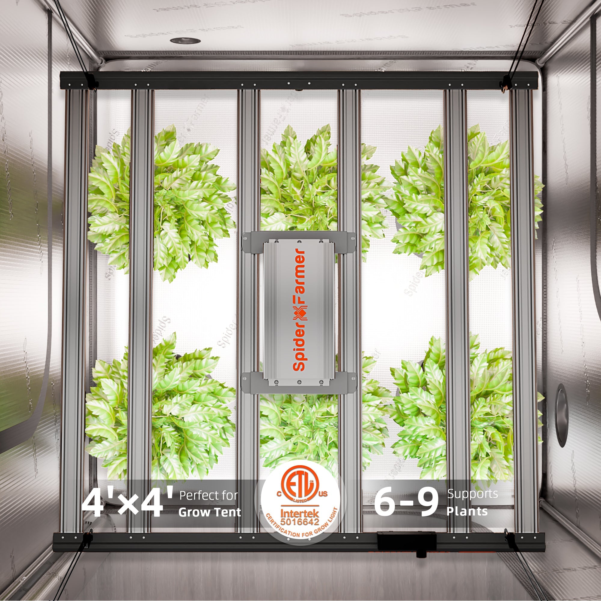Spider Farmer G5000 480 W Dimmable Full Spectrum Grow Light – product view 3
