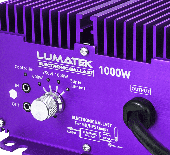 Lumatek 1000 w 240v Dimmable Ballast