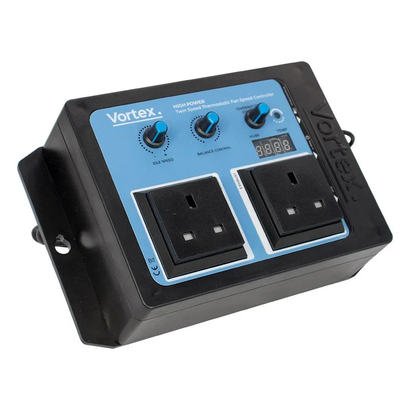 Vortex Twin Speed Thermostatic Fan Speed Controller – product view 2