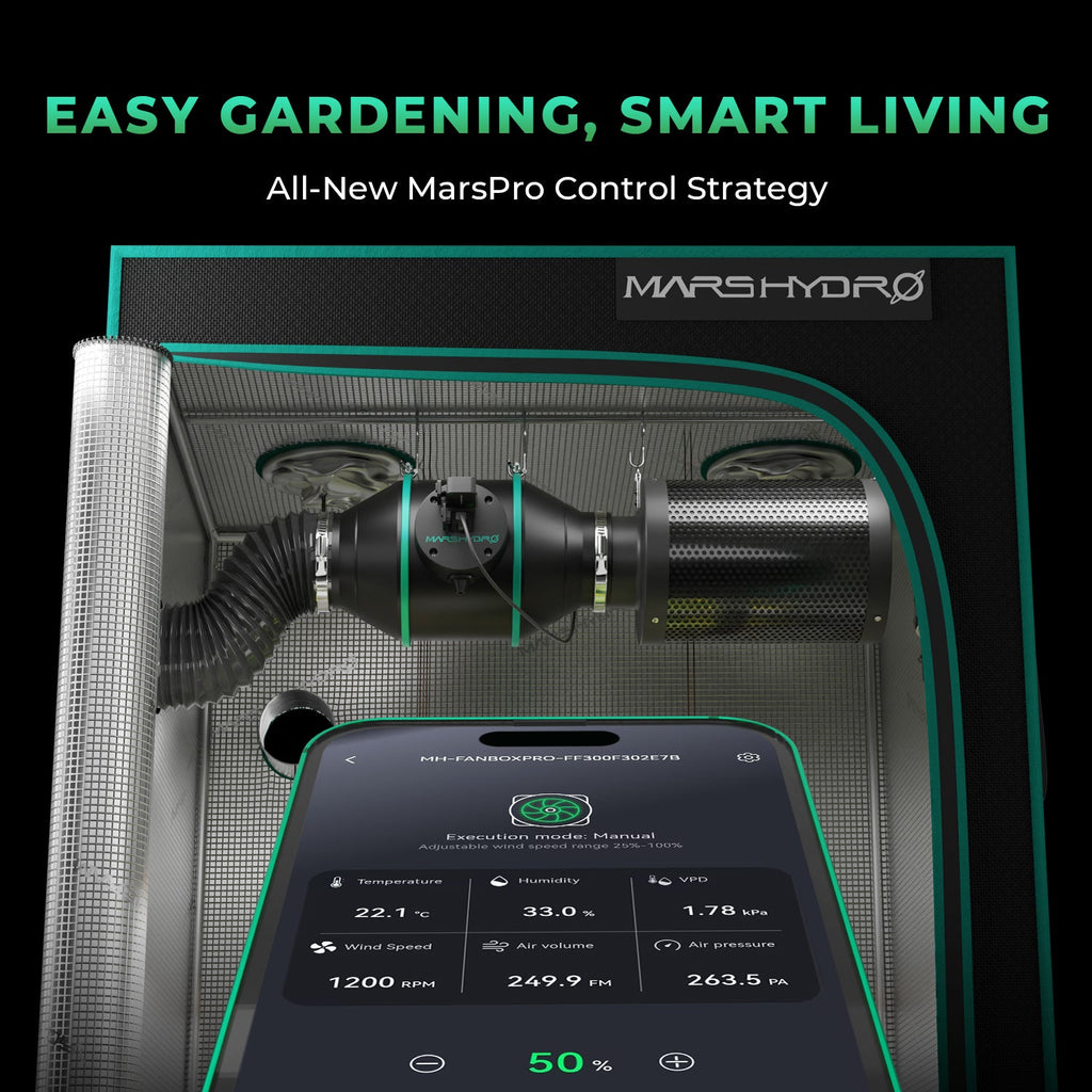 Mars Hydro 4-Inch iFresh Inline Duct Fan Kit – product view 10
