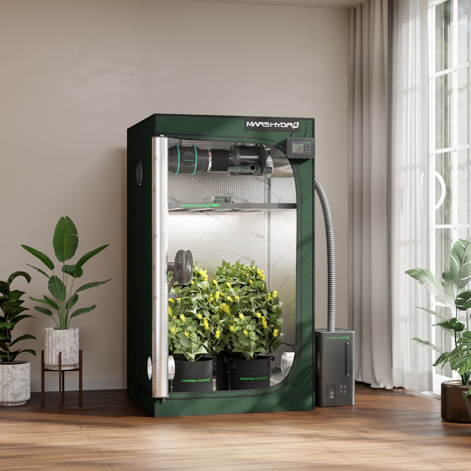 Mars Hydro 100 × 100 × 180 cm Grow Tent Pro – product view 2