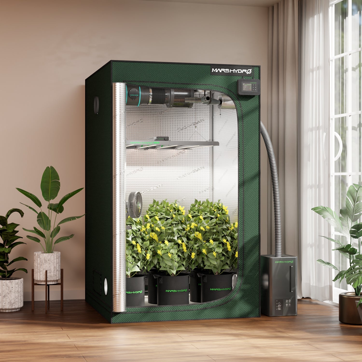 Mars Hydro 120 × 120 × 200 cm Grow Tent Pro – product view 2