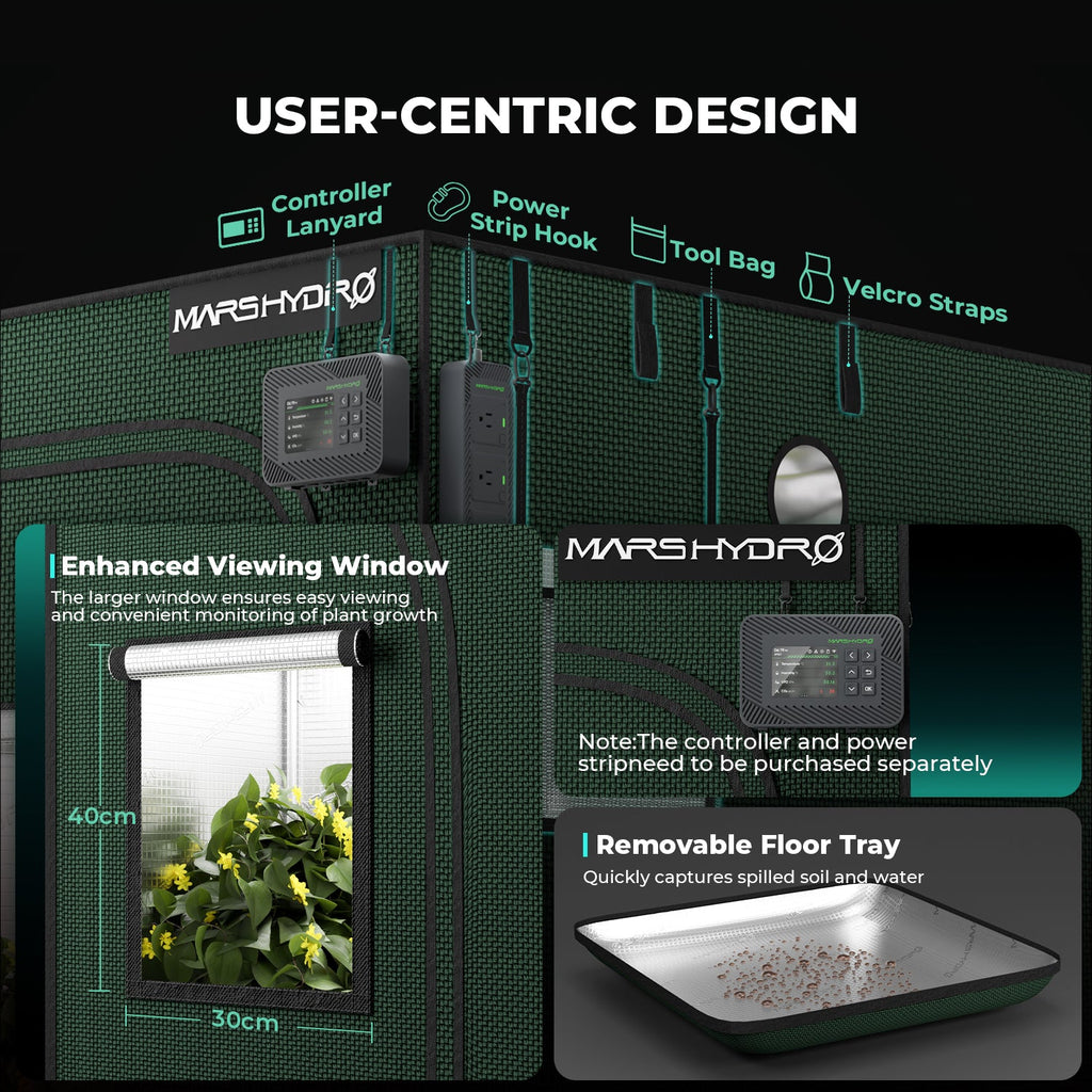 Mars Hydro 60 × 60 × 160 cm Grow Tent Pro – product view 3