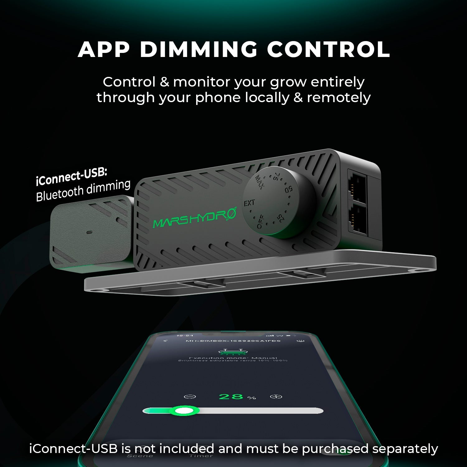 Mars Hydro FC1000 W-EVO Commercial CO2 Samsung EVO LED Grow Light for Indoor Veg Flower – product view 2