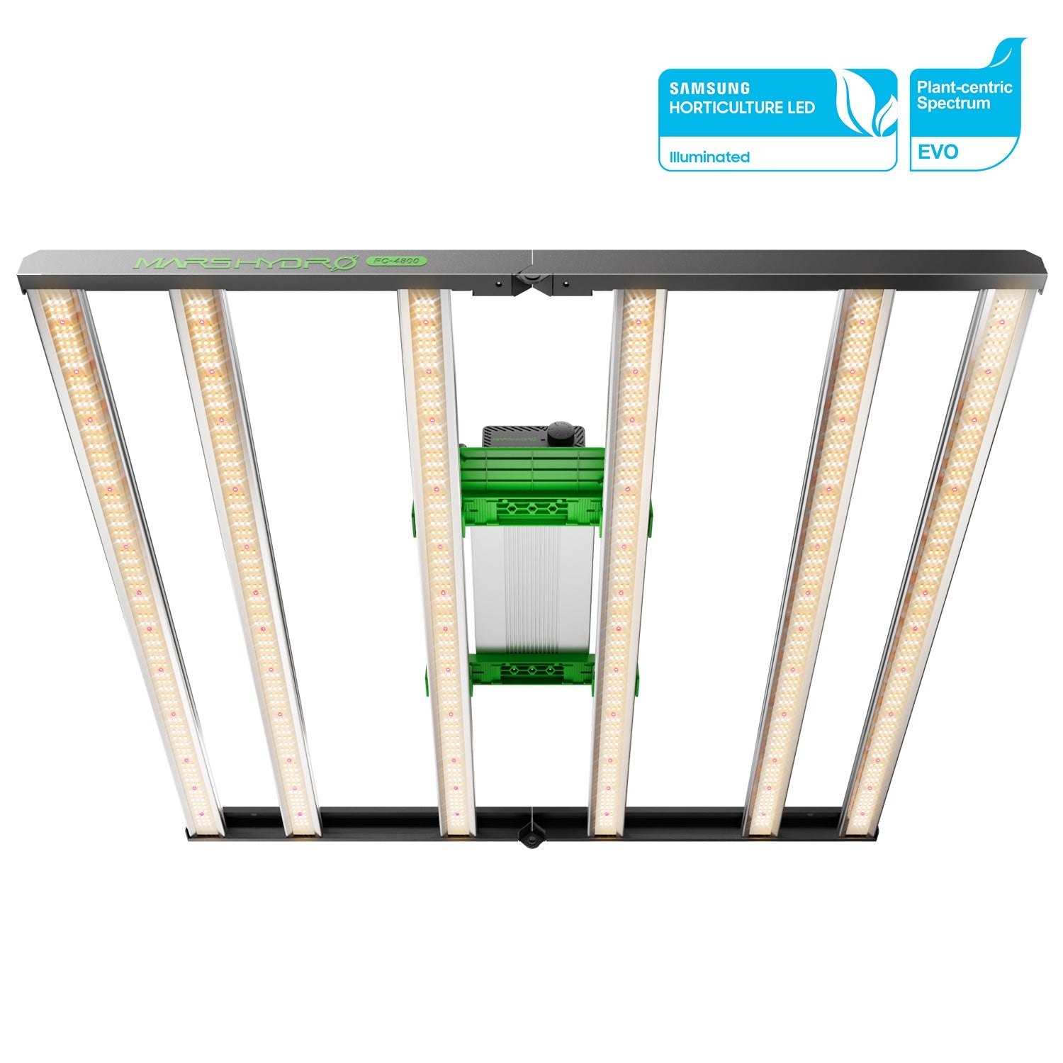 Mars Hydro FC4800 Samsung EVO Full Spectrum LED Grow Light for 120 × 120 cm Grow Tent
