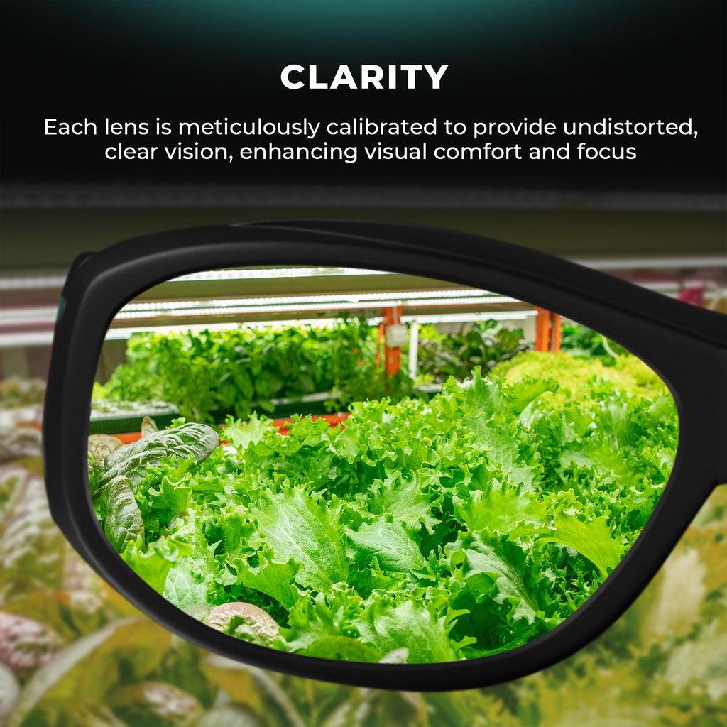 Mars Hydro Hydroponics LED Grow Room Glasses with Glasses Case for LED Grow Light – product view 3