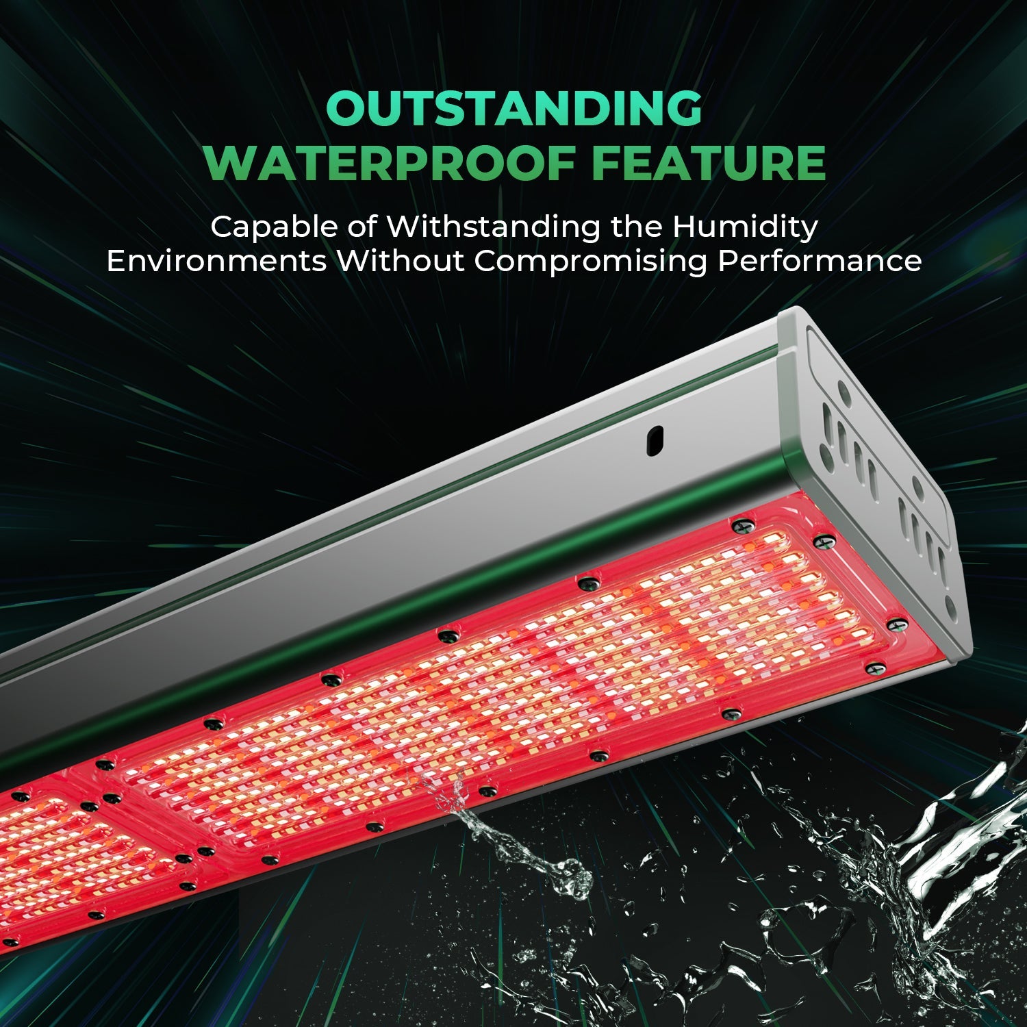 Mars Hydro SP3000R 650–665 nm Red Spectrum LED Grow Light for Greenhouse Supplemental Lighting – product view 2