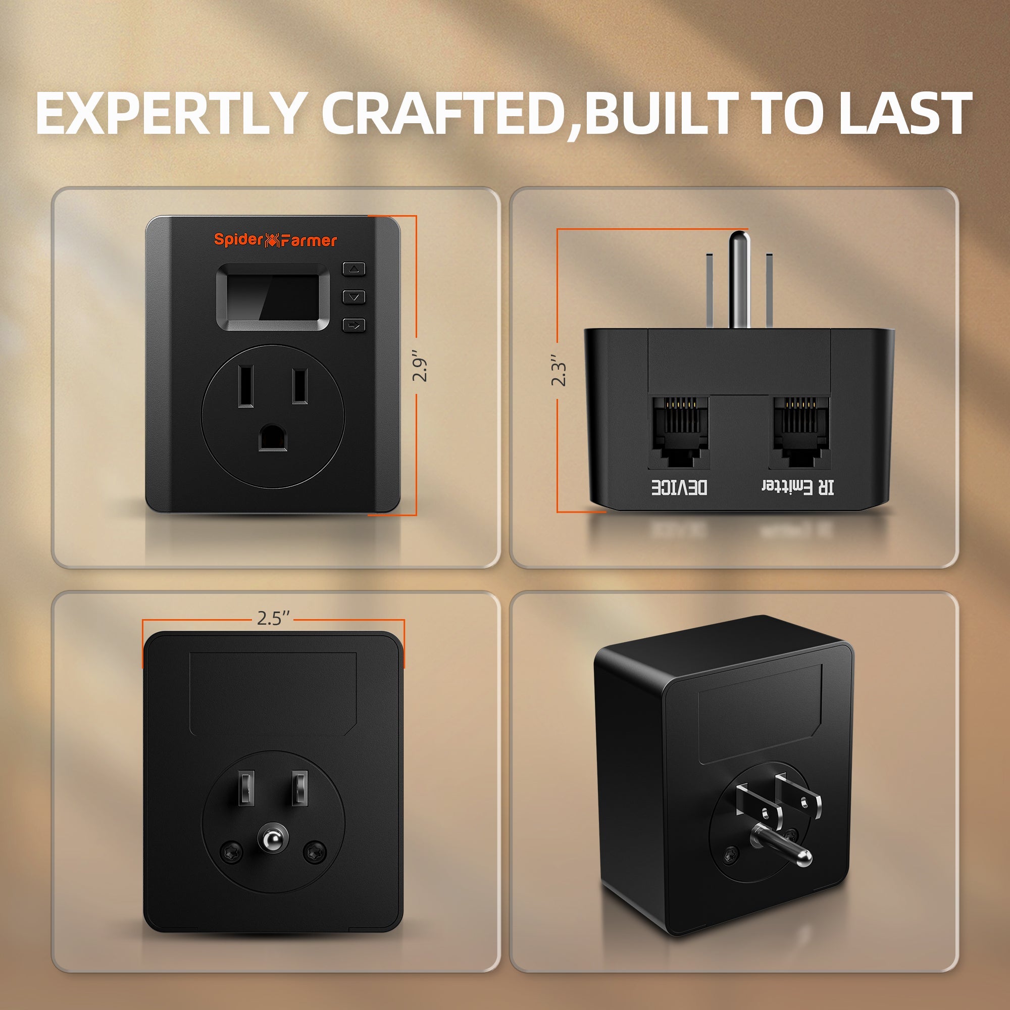 Spider Farmer S-Station – Wi-Fi & Bluetooth, Smart Plug Controller 1875 W 15A for Indoor Growing – product view 5