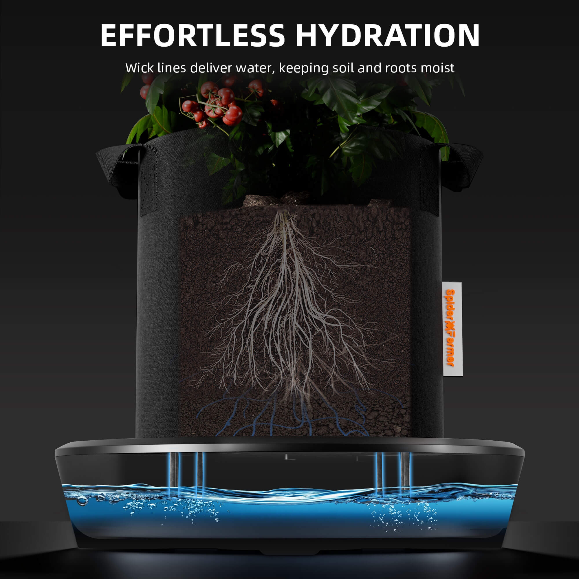 Spider Farmer 3 Pack Gravity Fed Silent Self-Watering System Kits – product view 3