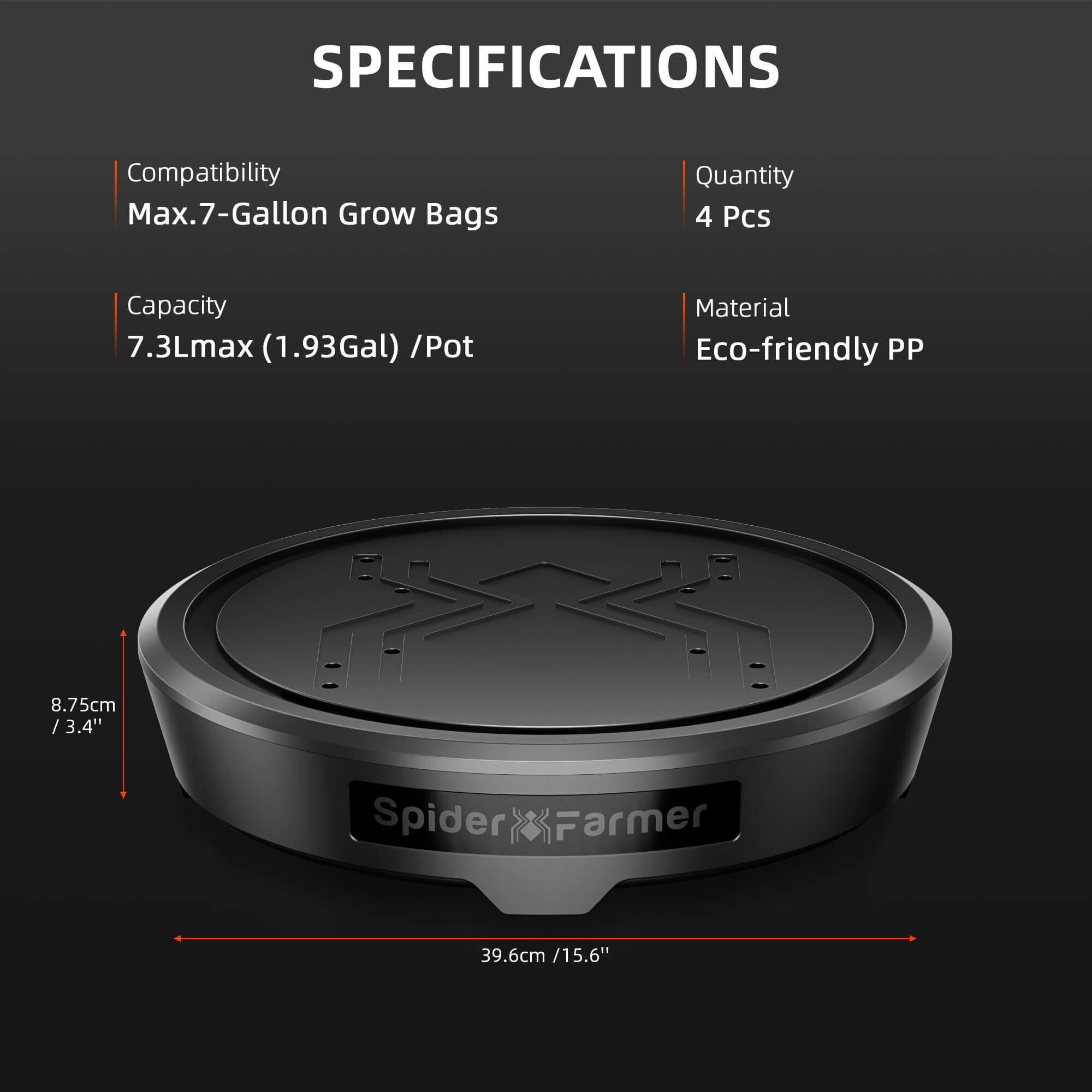 Spider Farmer 2 Pack Gravity Fed Silent Self-Watering System Kits – product view 4