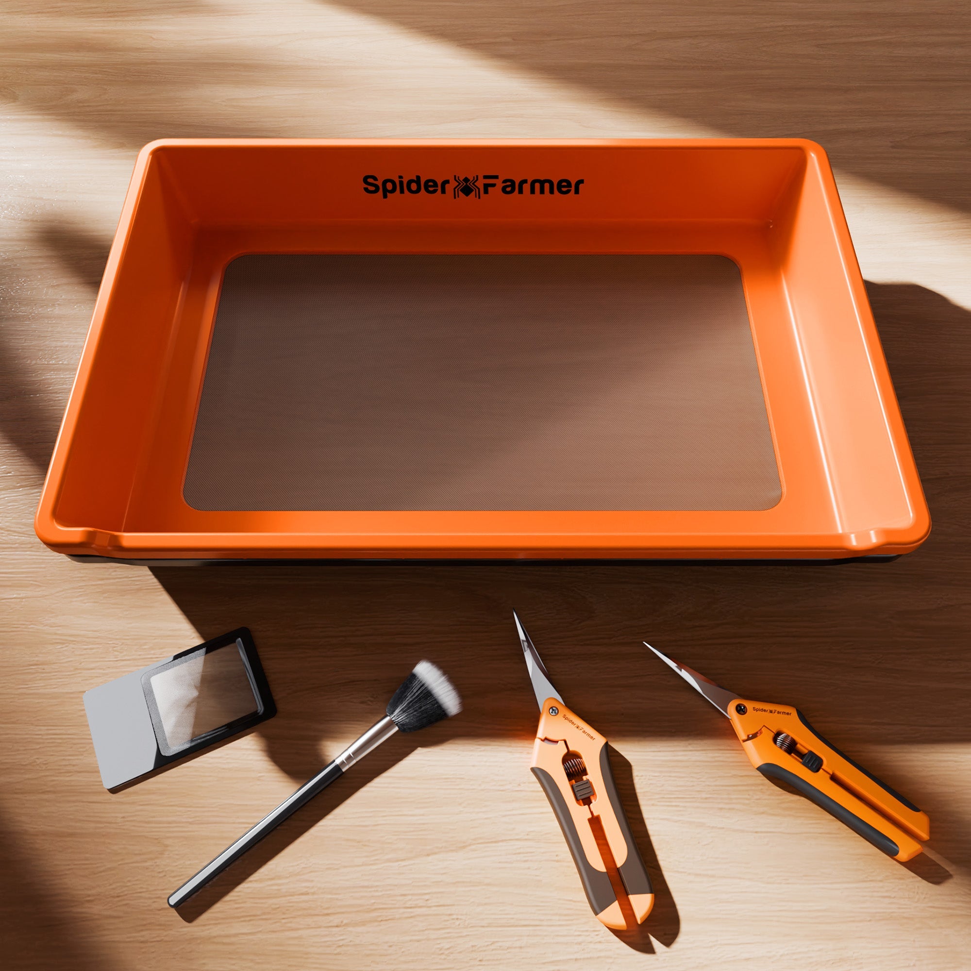 Spider Farmer 2-In-1 Trim Tray 150 Micron 100 Mesh Screen