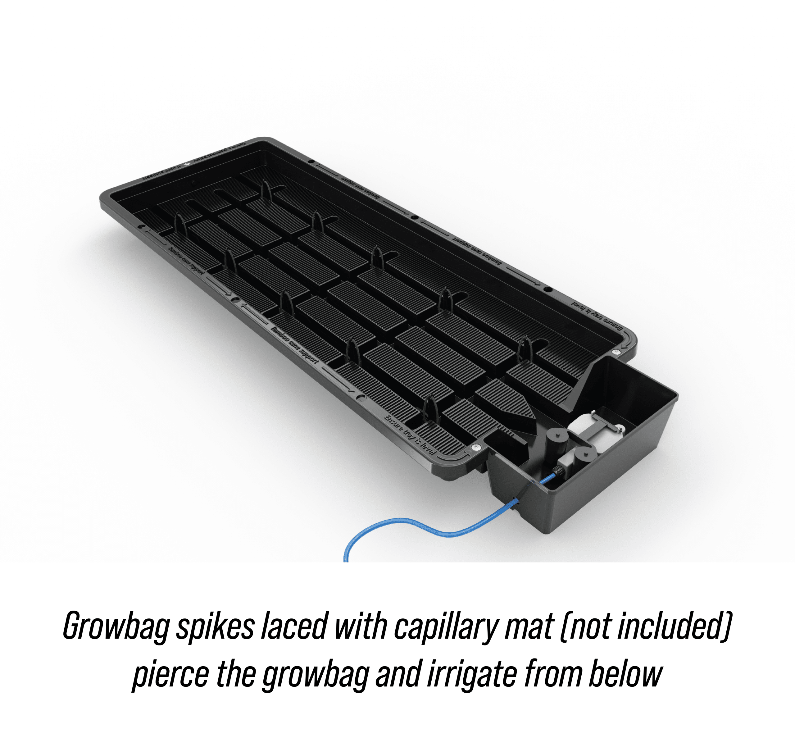 AutoPot Tray2Grow – Slim Kit (Tray, Lid, Pipe, Fittings, Valve and RCD/Capillary Matting only) – product view 2