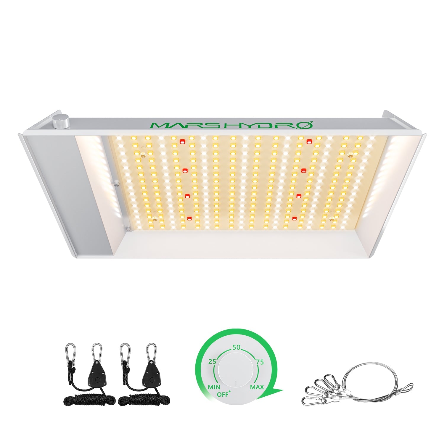 Mars Hydro TS600 100W Full Spectrum Dimmable LED Grow Light – product view 2