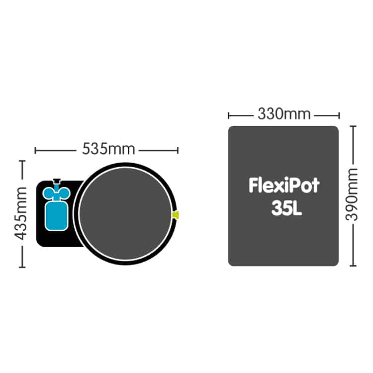 AutoPot XXL Module with 35 L FlexiPot – product view 2