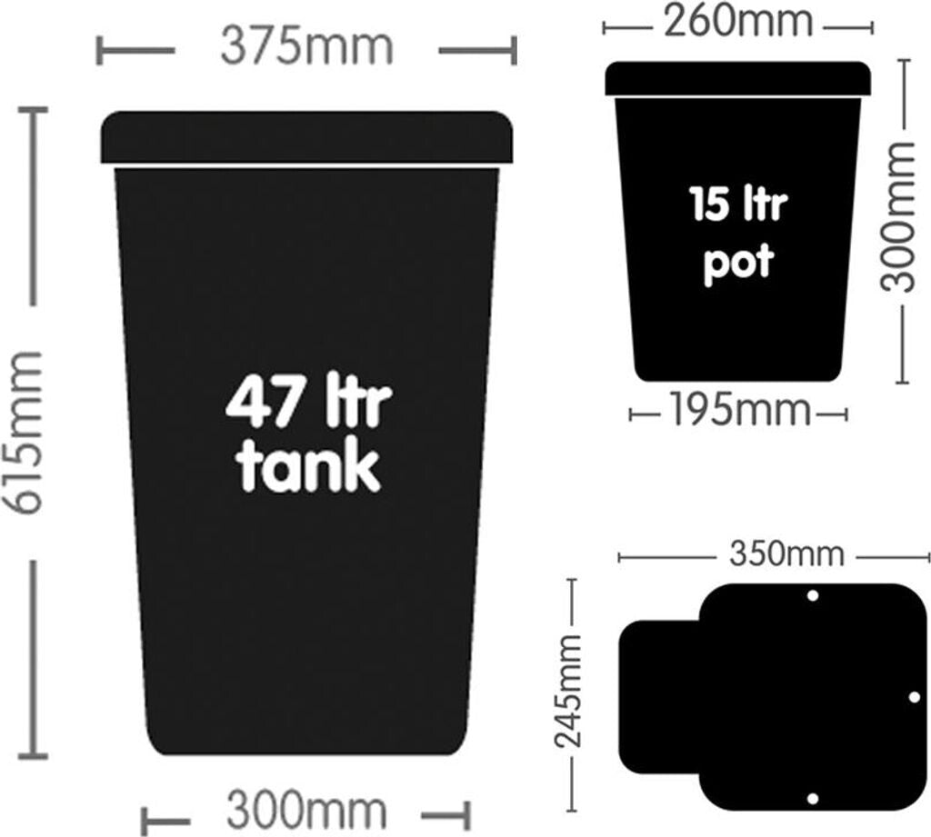 AutoPot 3Pot System (with 47 L Tank) – product view 4