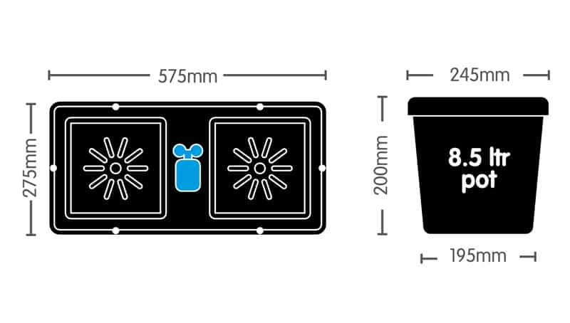 AutoPot easy2grow 12 (with 100 L Flexi-Tank) – product view 3