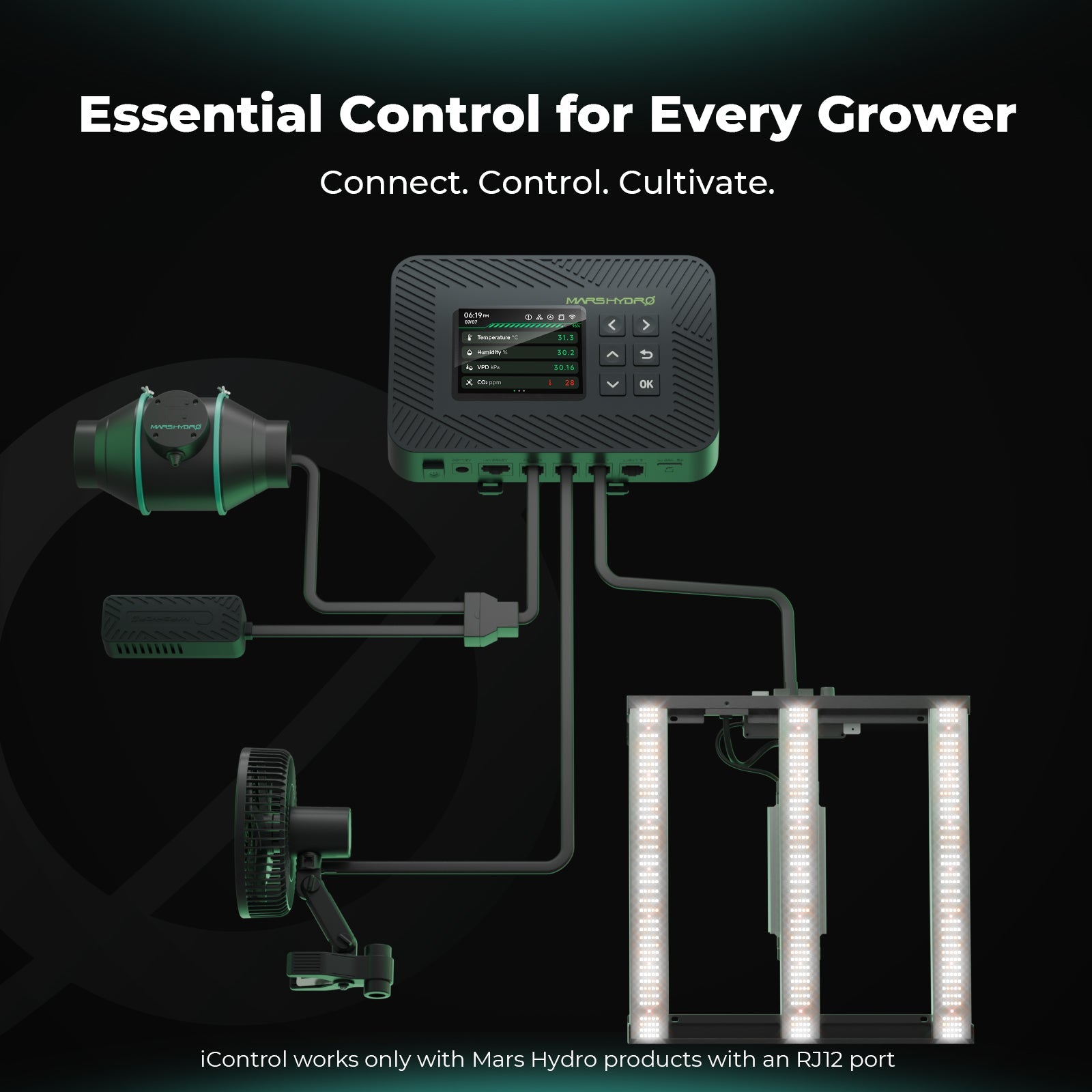 Mars Hydro FC1500-EVO Complete Grow Tent Kit
