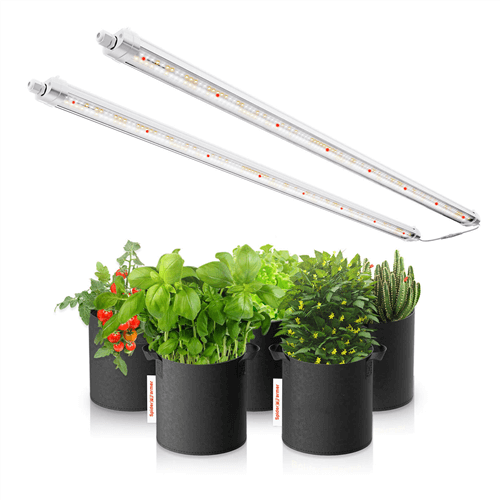 Spider Farmer Glow80 80 W LED Grow Light Bars, Full Spectrum, IP65 Waterproof, Linkable Lamps