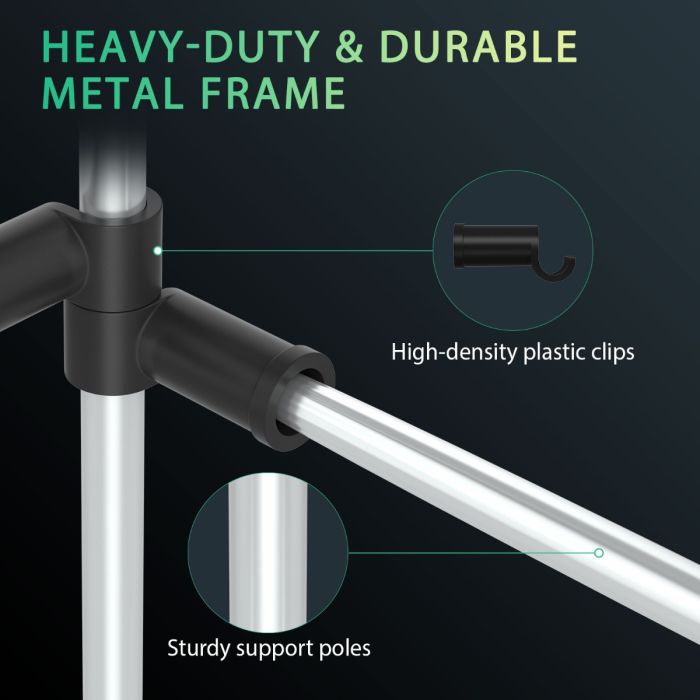 Mars Hydro Grow Tent Side Support Pole Kits High CFM Kit 3' × 3' (100 × 100 cm) – product view 2