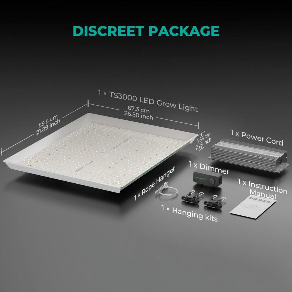 Mars Hydro TS 3000 420W Dimmable Full Spectrum LED Grow Light – product view 11